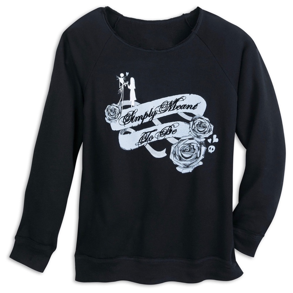 Disneyland nightmare before Christmas simply meant to be pullover sweatshirt